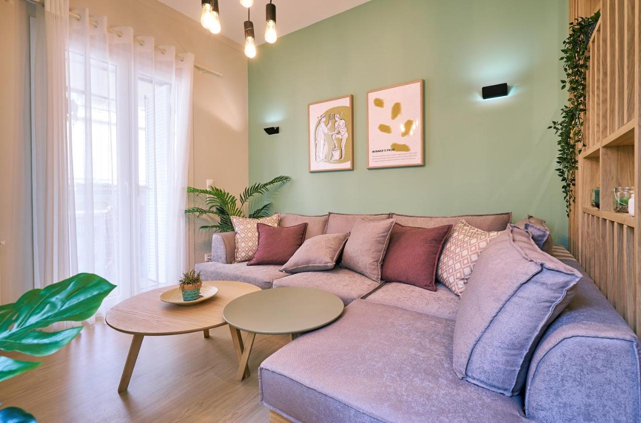 “olympic Spirit” In N. Kosmos Neighbourhood Apartment